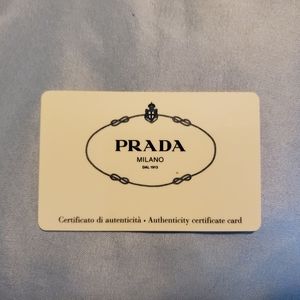 Prada cross body bag